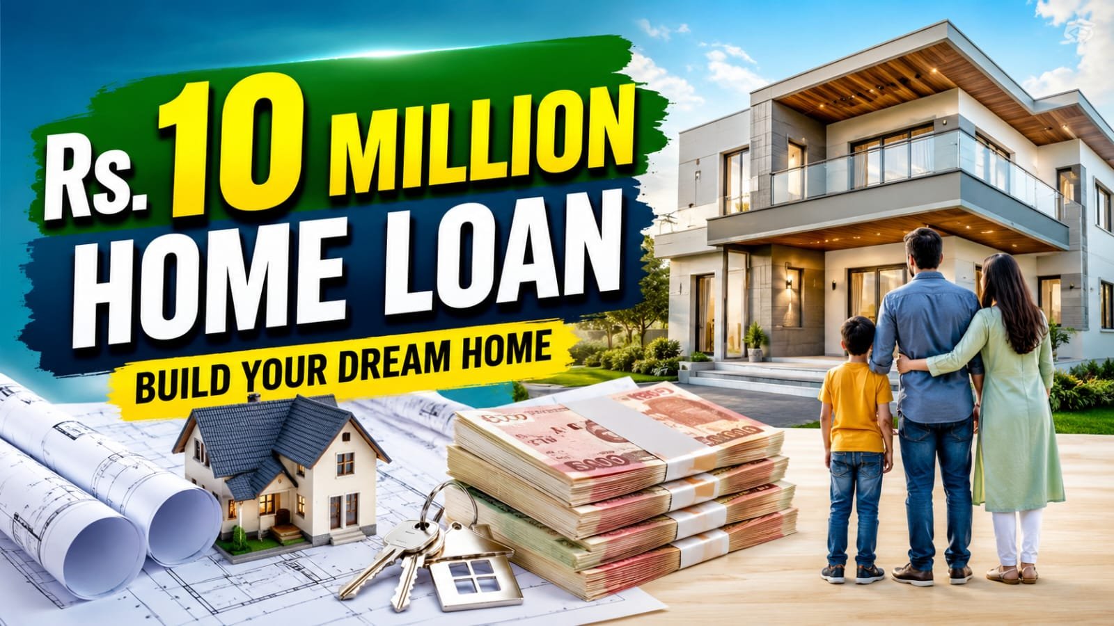Pakistan Housing Loan Scheme 2026: How to Get Rs. 10 Million for Your Own Home