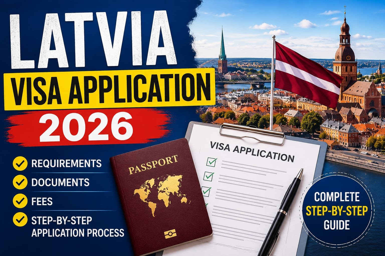Latvia Visa Application 2026: Complete Step-by-Step Guide to Apply Online