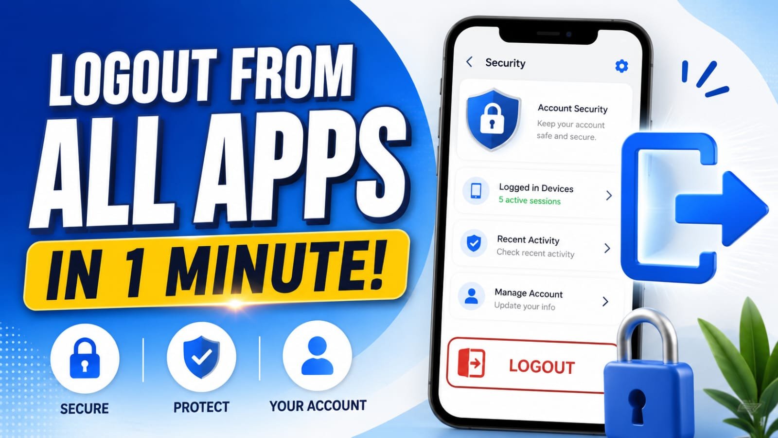 How to Logout from Websites and Applications?